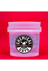 Chemical Guys ACC106 - Heavy Duty Ultra Clear Detailing Bucket 4.5 Gal