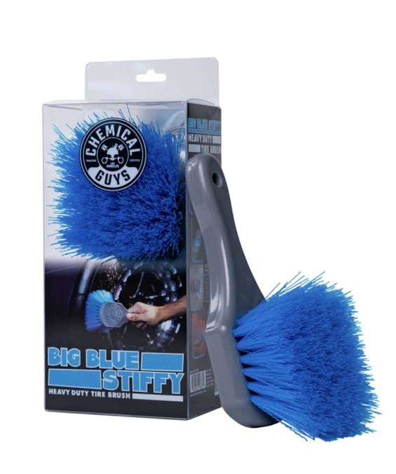 Stiffy Tire Brush, Plus Soap