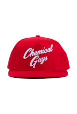 Chemical Guys SHE912 - Chemical Guys Red Script Hat