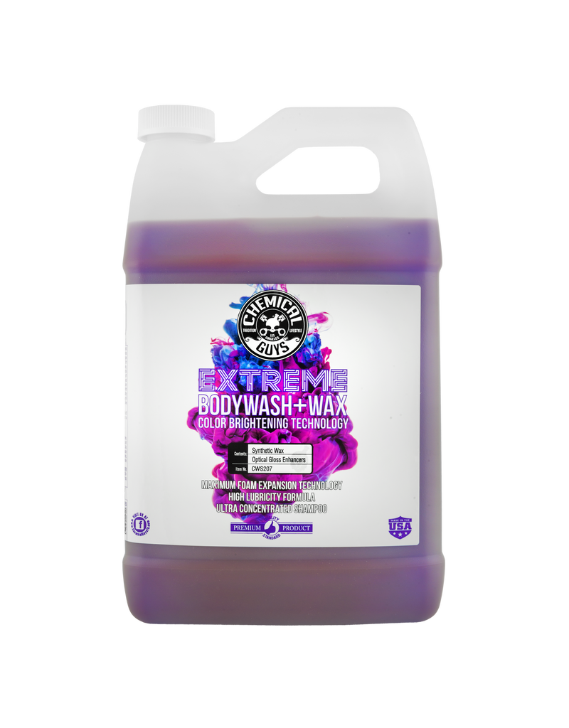 CWS207 - Extreme BodyWash and Wax Car Wash Soap (1 Gallon)