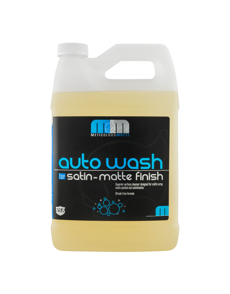 Meticulous Matte Auto Wash for Satin Finish & Matte Finish Paint (1 Gal) -  Detail Garage Hawaii