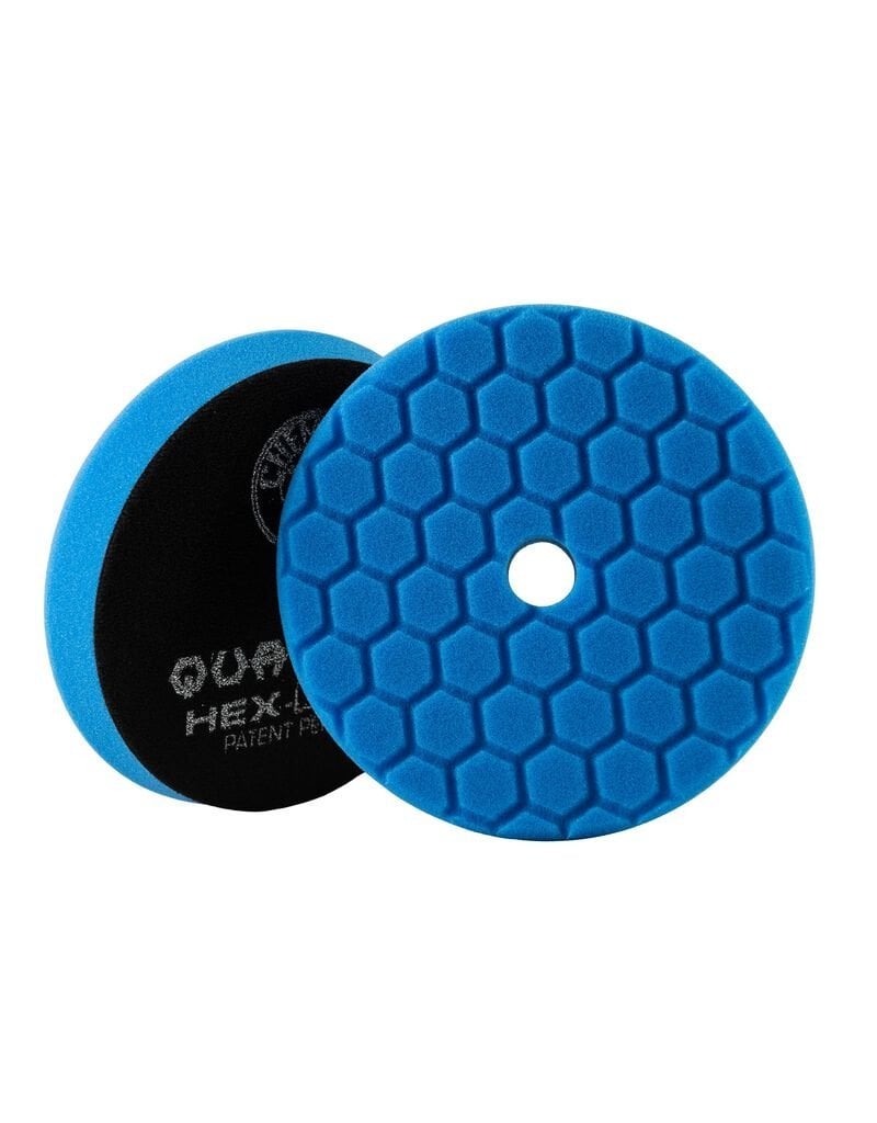 BUFX115HEX6 - Hex-Logic Quantum Polishing/Finishing Pad, Blue (6.5'')