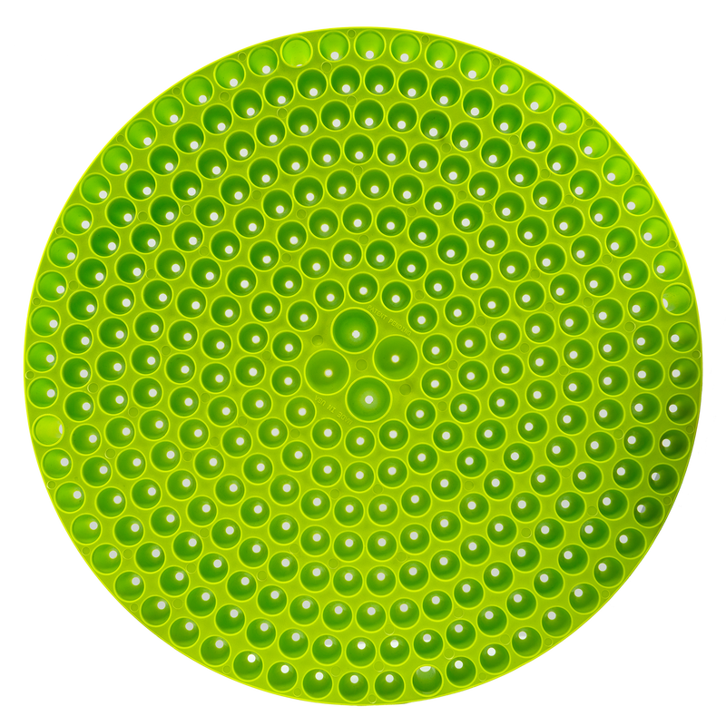 DIRTTRAP04 Cyclone Dirt Trap Car Wash Bucket Insert, Lime Green