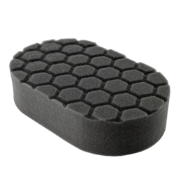 BUFX_203 - Hex-Logic Finishing Hand Applicator Pad, Black (3 x 6 x 1 Inch)