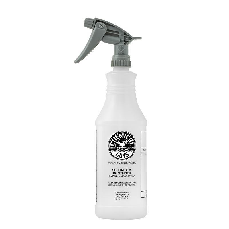  Chemical Guys Acc_130 Professional Chemical Resistant Heavy  Duty Bottle and Sprayer, 32 oz : Automotive