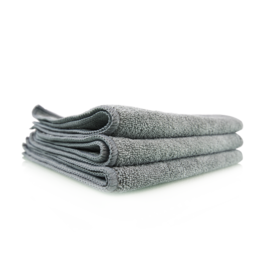 MIC35203 - Workhorse Gray Professional Grade Microfiber Towel, 16'' x 16'' (Metal), 3 Pack