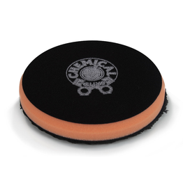 BUFX_300_4 - Black Optics Microfiber Orange Cutting Pad (4.5'')