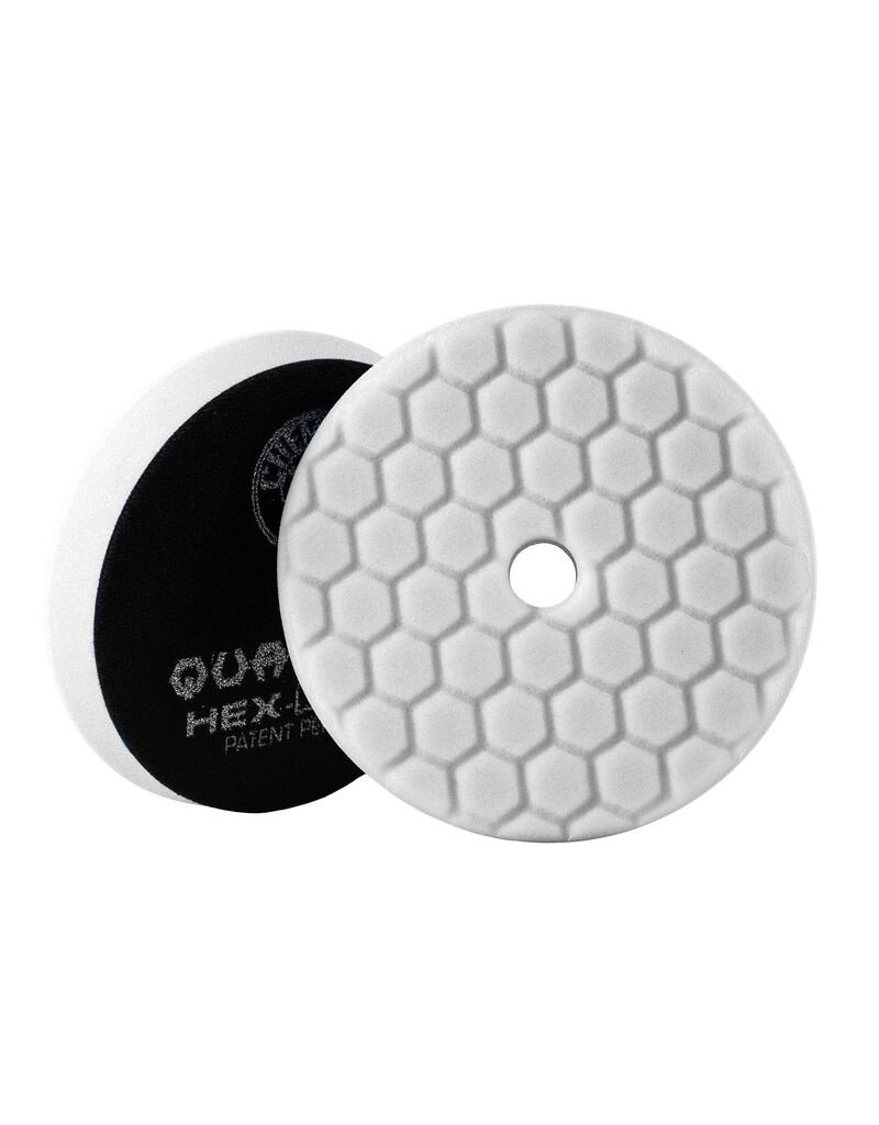 BUFX114HEX5 - Hex-Logic Quantum Light-Medium Polishing Pad, White (5.5'')