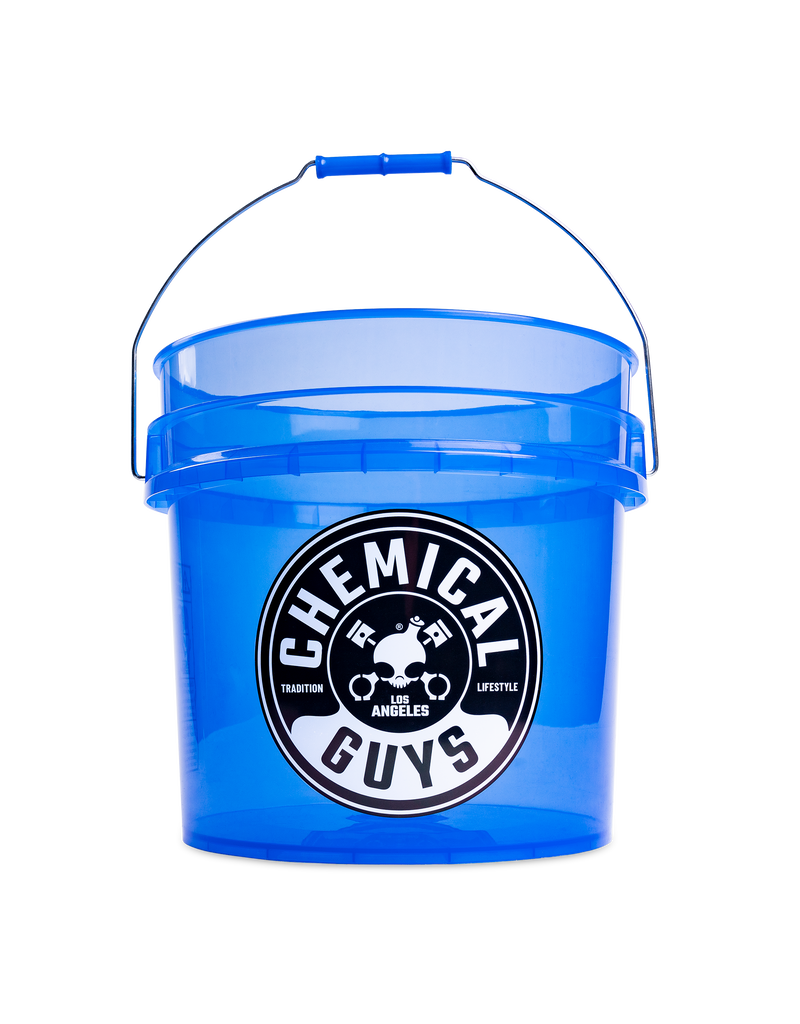 CHEMICALGUYS.EU BUCKET WASH STICKER BLUE