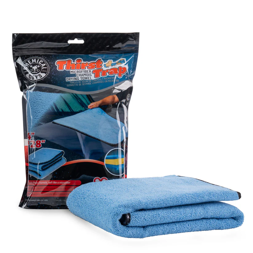 MIC525 - Chemical Guys Thirst Trap Microfiber Chamois Drying Towel