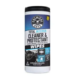 Chemical Guys PMWCSPI22030 - Total Interior Cleaner & Protectant Wipes in Canister (30ct)(CS: 6)
