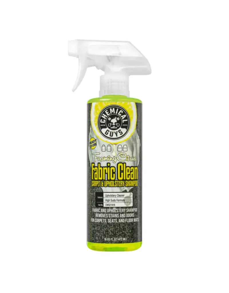 Chemical Guys CWS21916 - Fabric Clean Sprayable Ready to Use (16 oz)