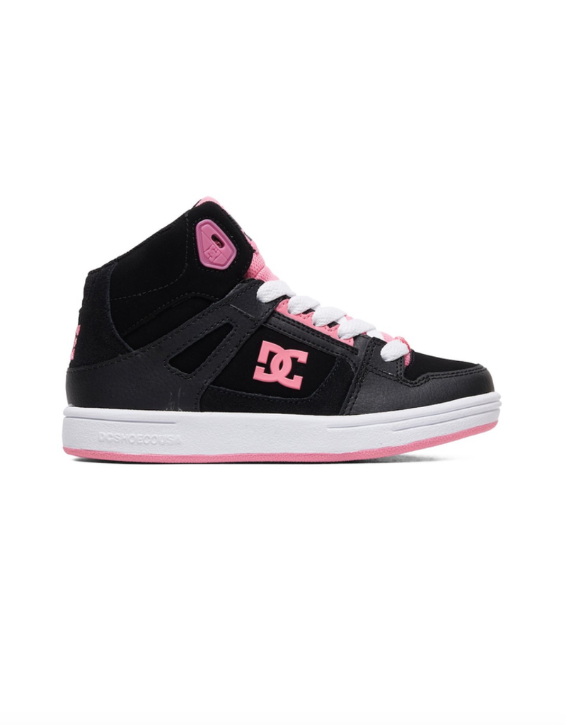 Dc Kids Pure High Top Girls Skate Shoe Girls Outdoor Recreation