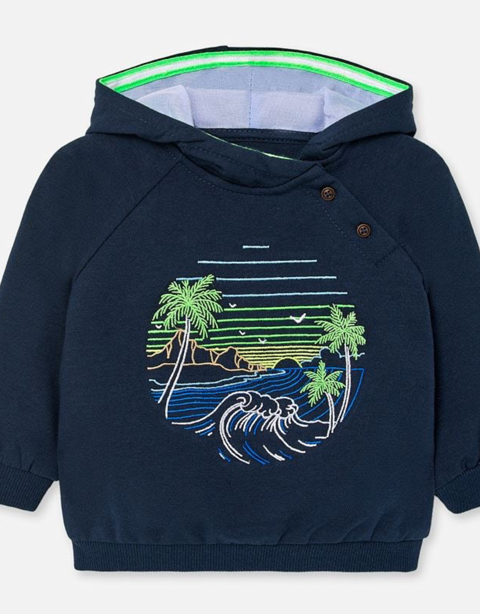 baby hooded sweatshirt