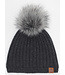 Calikids Soft Knit Fur Pom Pom