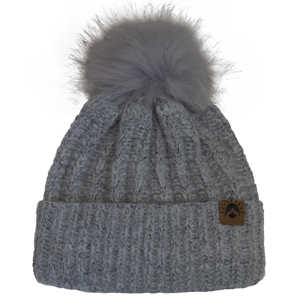 Calikids Calikids Knit Fur Pom Pom Hat