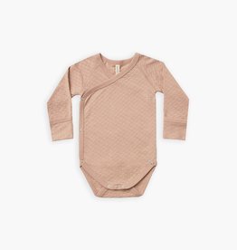 Quincy Mae Quincy Mae Pointelle Side Snap Bodysuit