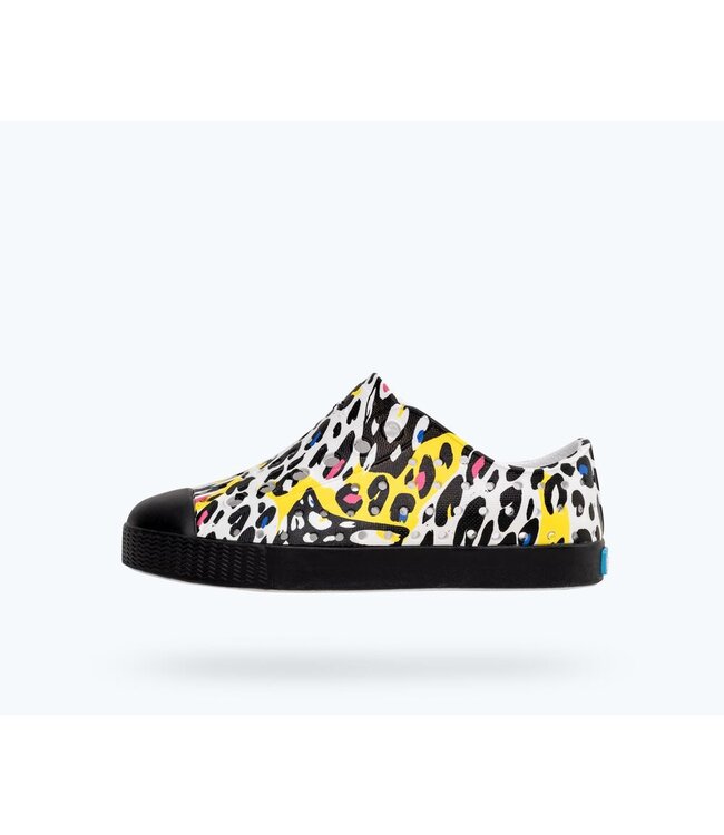 Native Shoes Jefferson Print Jr. Crayon Digital Cheetah