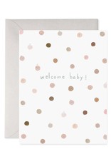 E.Frances Paper Welcome Baby Greeting Card