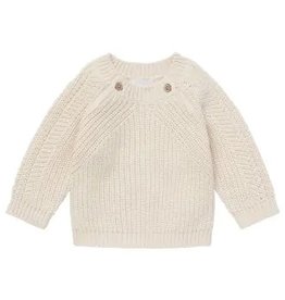 Noppies Noppies Pullover Sweater Justin Antique White