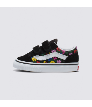 Vans Vans TD Old Skool V Floral Black/White