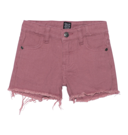 Deux par Deux Deux par Deux Denim Short with Fringe