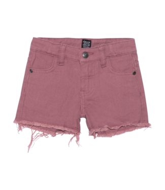 Deux par Deux Deux par Deux Denim Short with Fringe