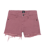 Deux par Deux Deux par Deux Denim Short with Fringe