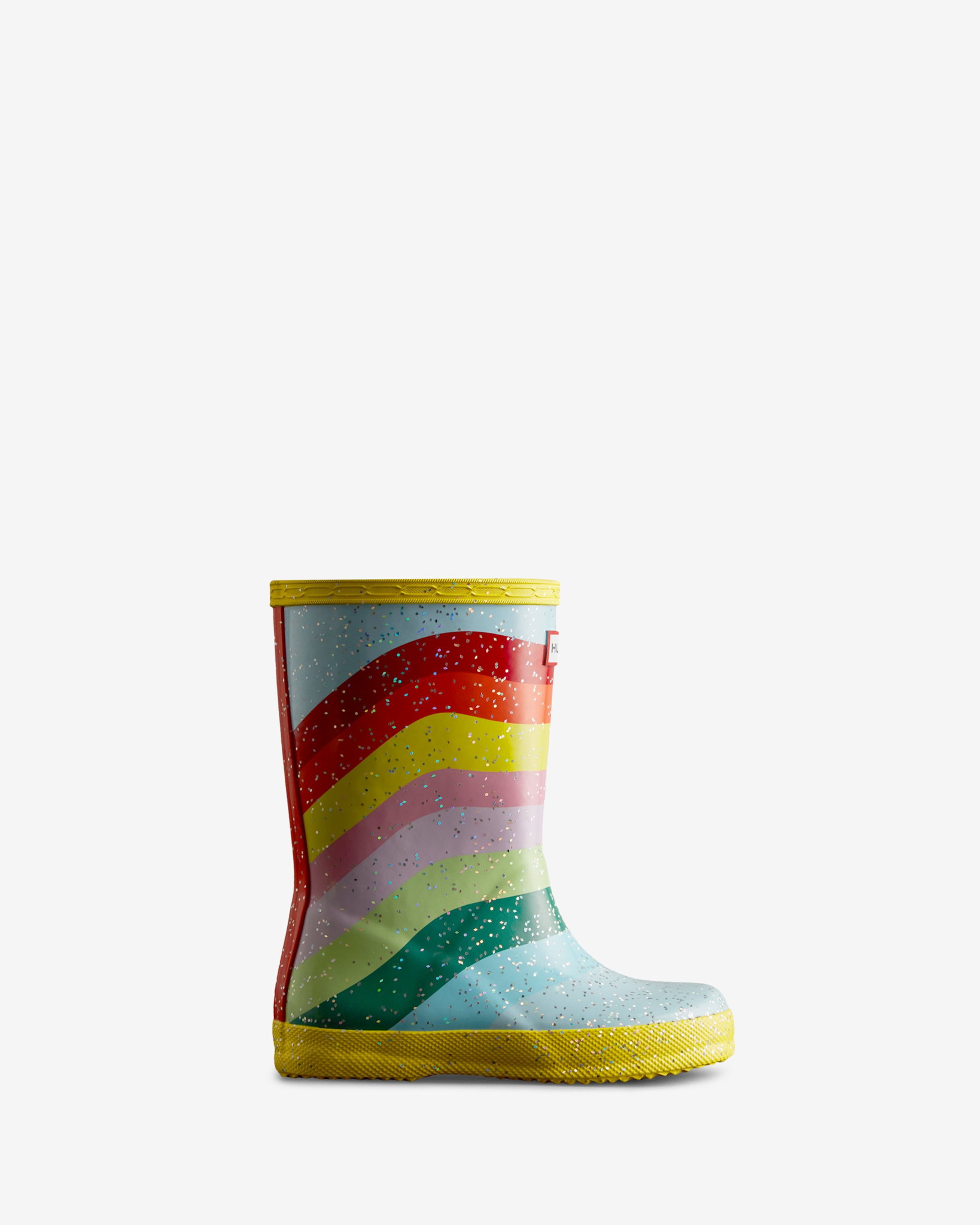 Hunter Hunter Classic Rainbow Glitter Sky Boot