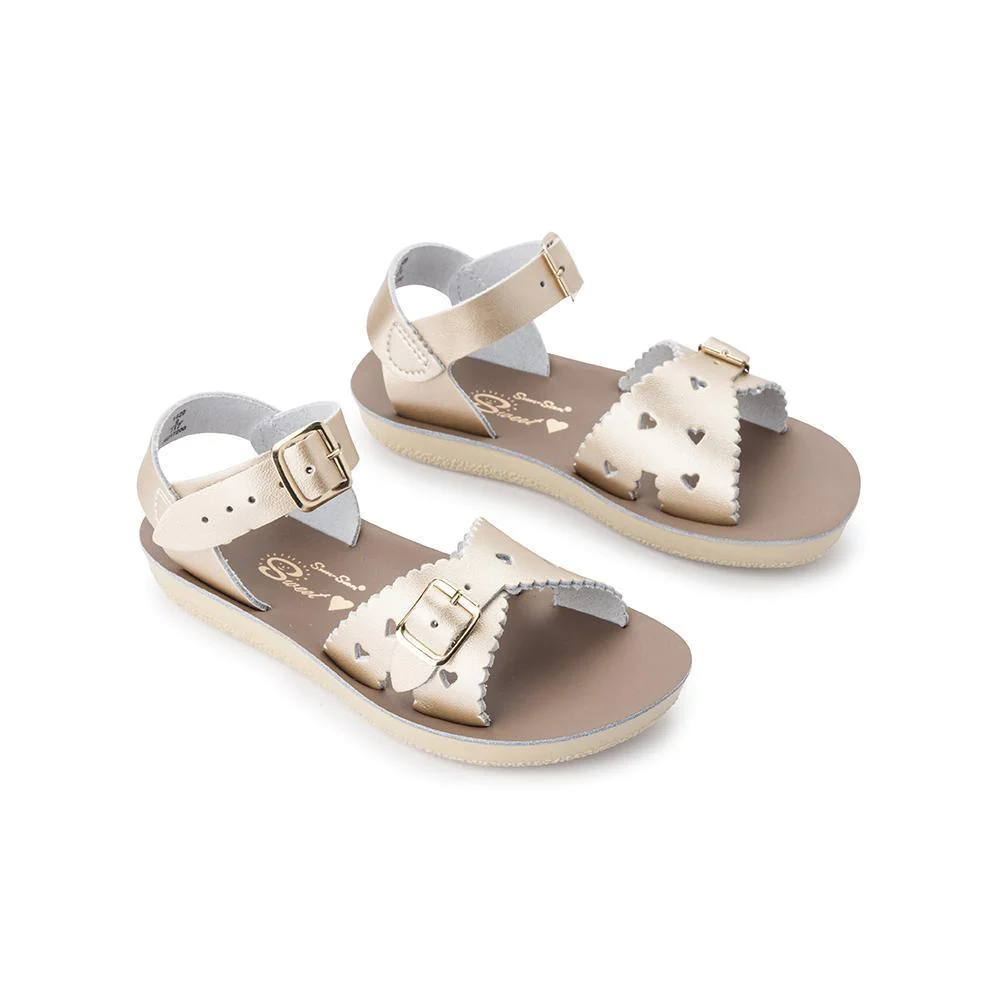 Saltwater Sweetheart Toddler Sandals - Pebble Kids Store