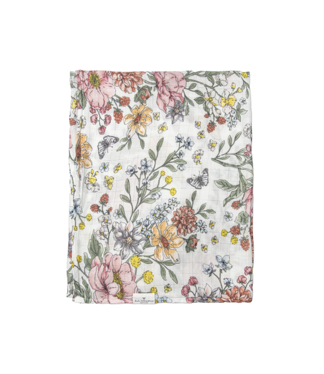 Loulou Lollipop Muslin Swaddle Blanket