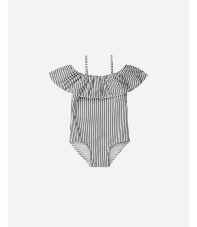 Rylee and Cru Rylee and Cru Off the Shoulder One Piece Swimsuit