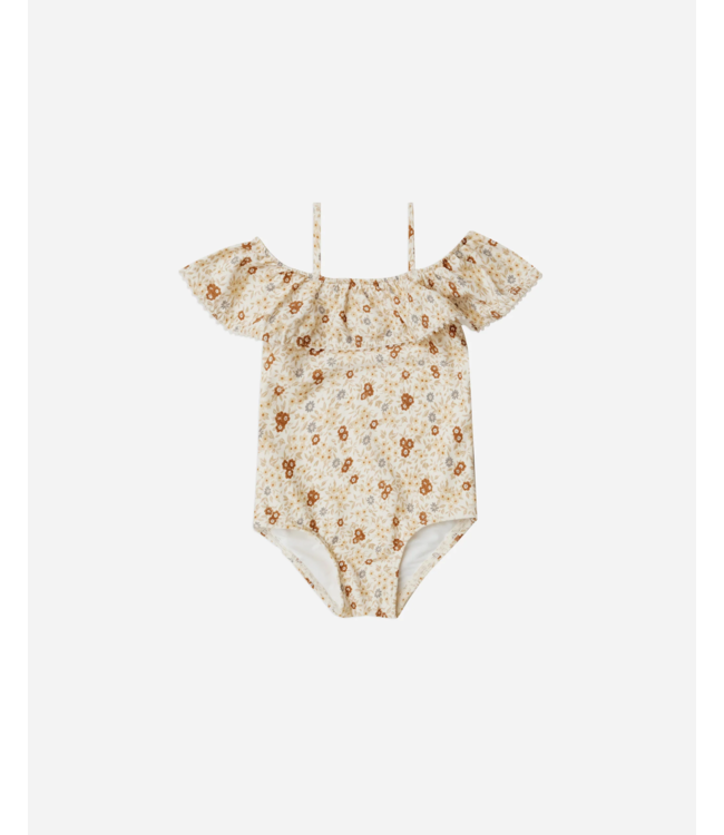 Rylee and Cru Rylee and Cru Off the Shoulder One Piece Swimsuit