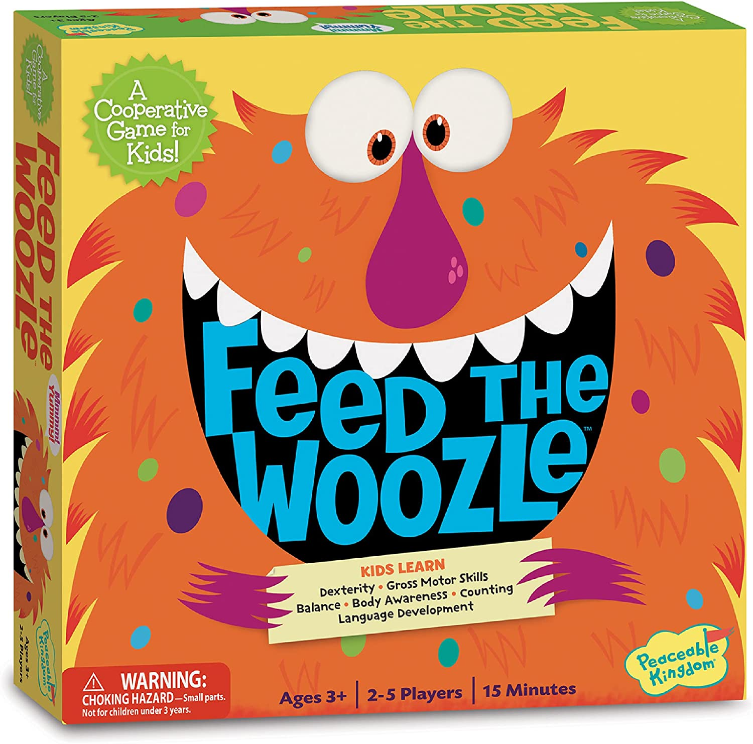 Peaceable Kingdom Feed the Woozle Game