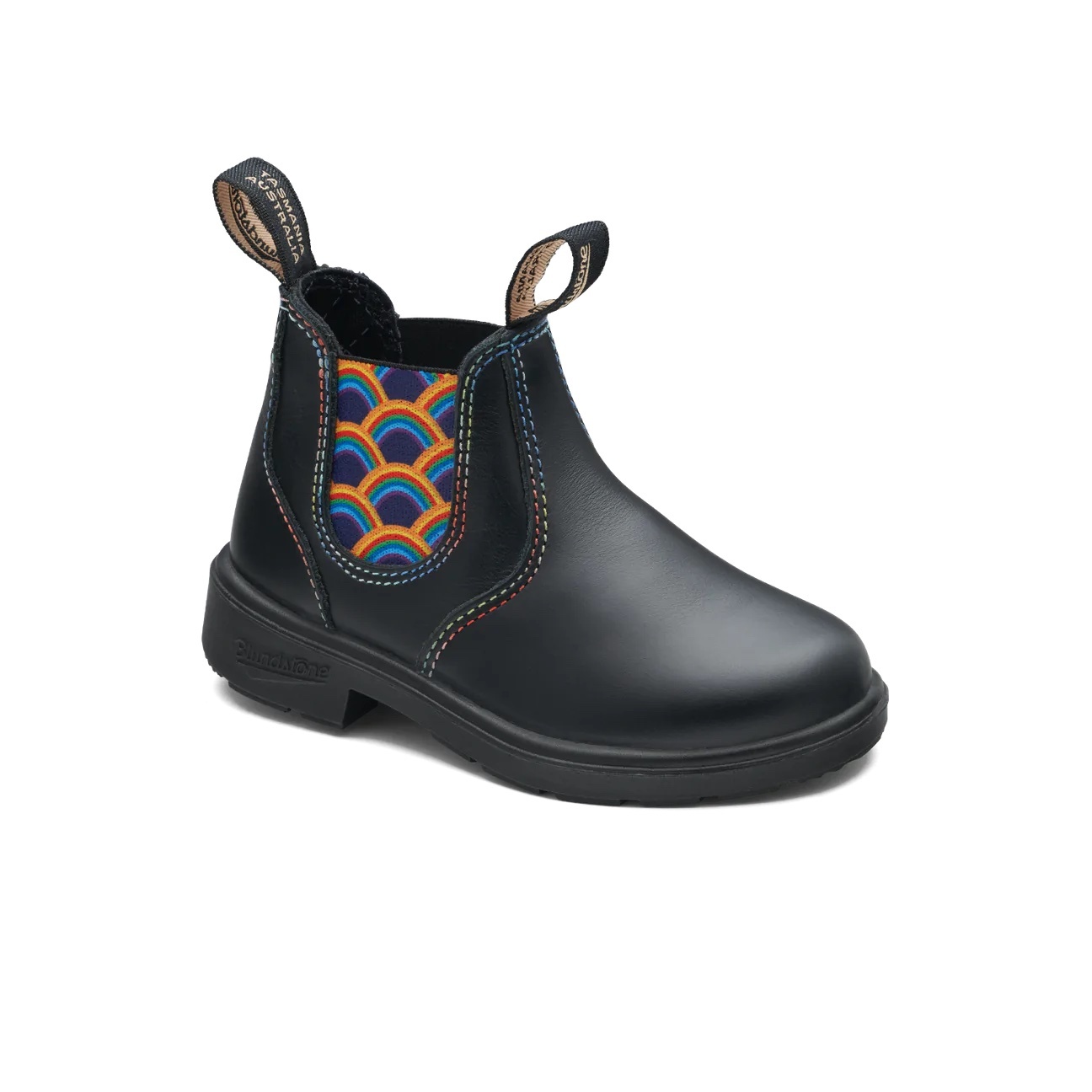 Blundstone Blundstone Kids Black Rainbow