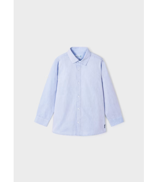 Mayoral Mayoral Basic Slim Fit L/S Collared Shirt