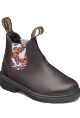 Blundstone Blundstone Kids Brown with Butterfly Lilac Elastic