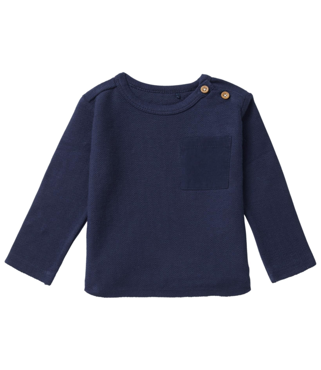 Noppies Noppies B L/S Tee Trappe Black Iris