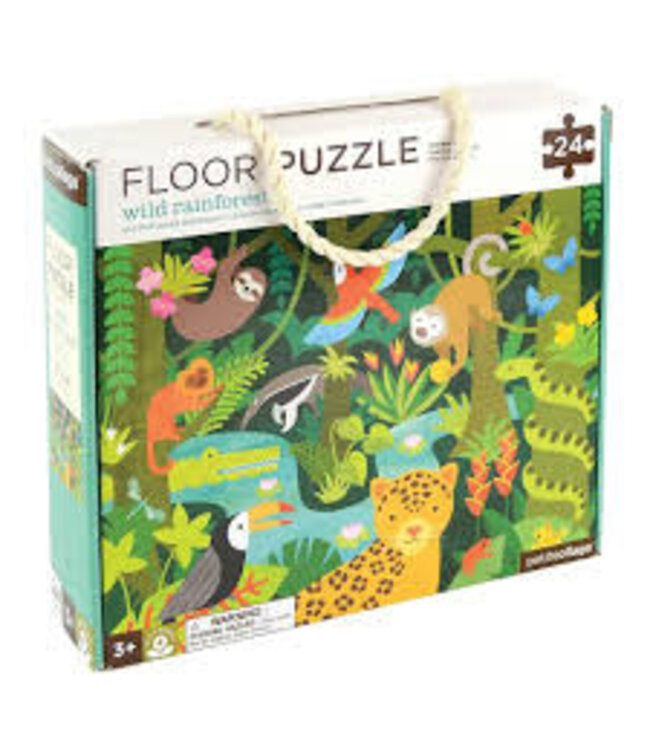Petit Collage Wild Rainforest Floor Puzzle