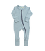 Parade Organics Baby Co. Organic Snuggle Soft Melange Zipper Romper