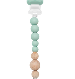 Loulou Lollipop Loulou Lollipop Colour Pop Silicone & Wood Pacifier Clip