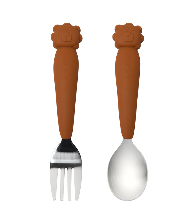 Loulou Lollipop Loulou Lollipop Kids Spoon & Fork Set