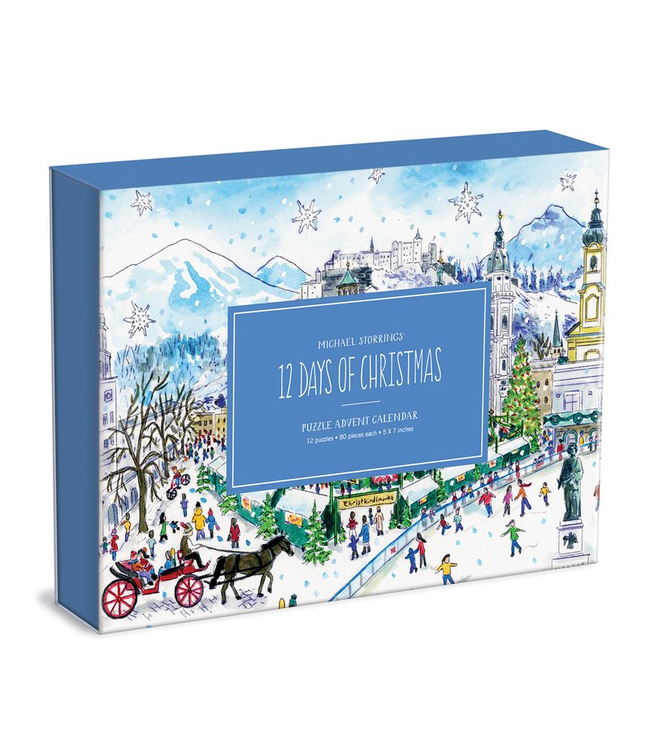12 Days of Christmas Puzzle Calendar
