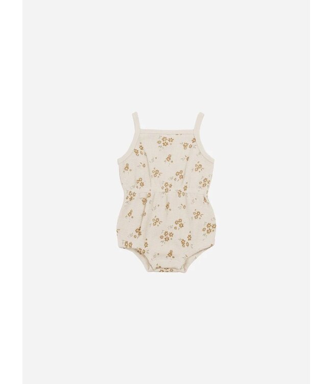 Quincy Mae Quincy Mae Waffle Cinch Romper