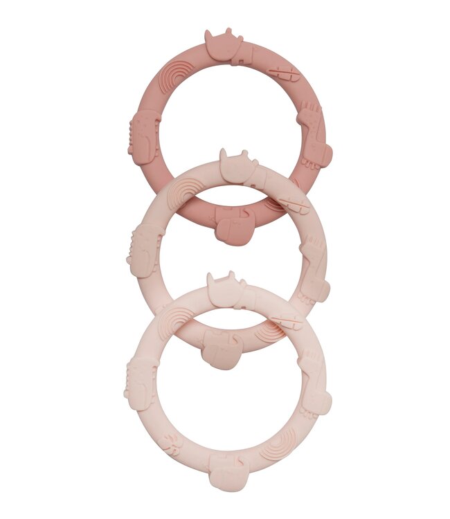 Loulou Lollipop Loulou Lollipop Wild Teething Ring Set