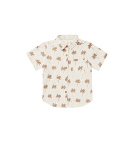 Rylee and Cru Rylee and Cru Collared S/S Shirt Paradise