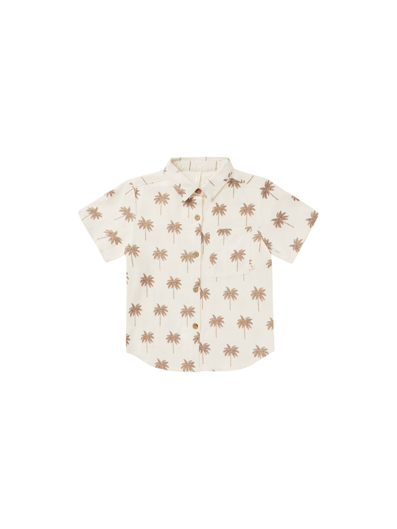 Rylee and Cru Rylee and Cru Collared S/S Shirt Paradise