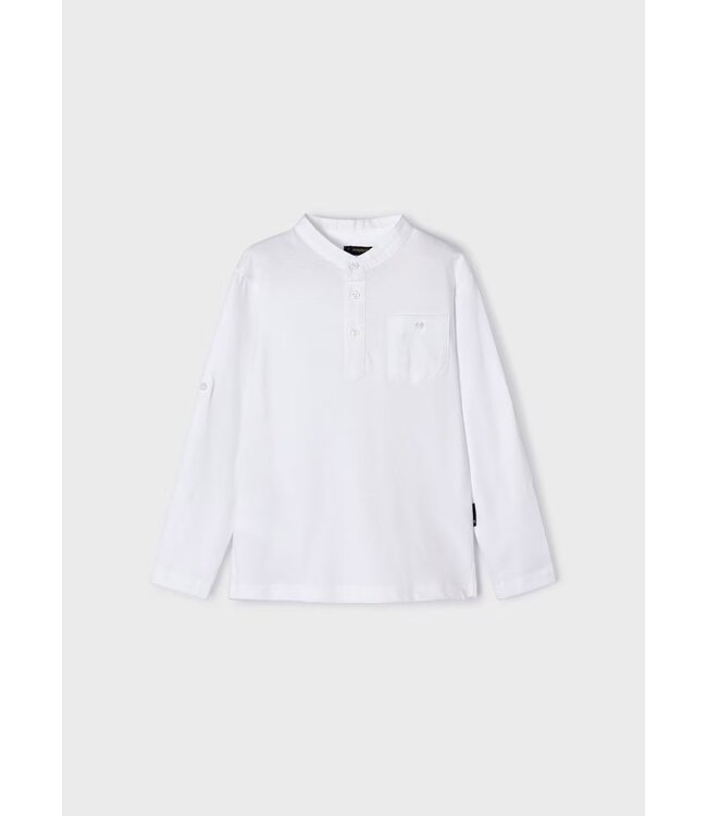 Mayoral Mayoral Mao Collar L/S Shirt