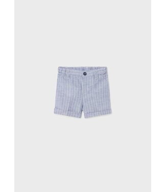 Mayoral Mayoral Striped Linen Short