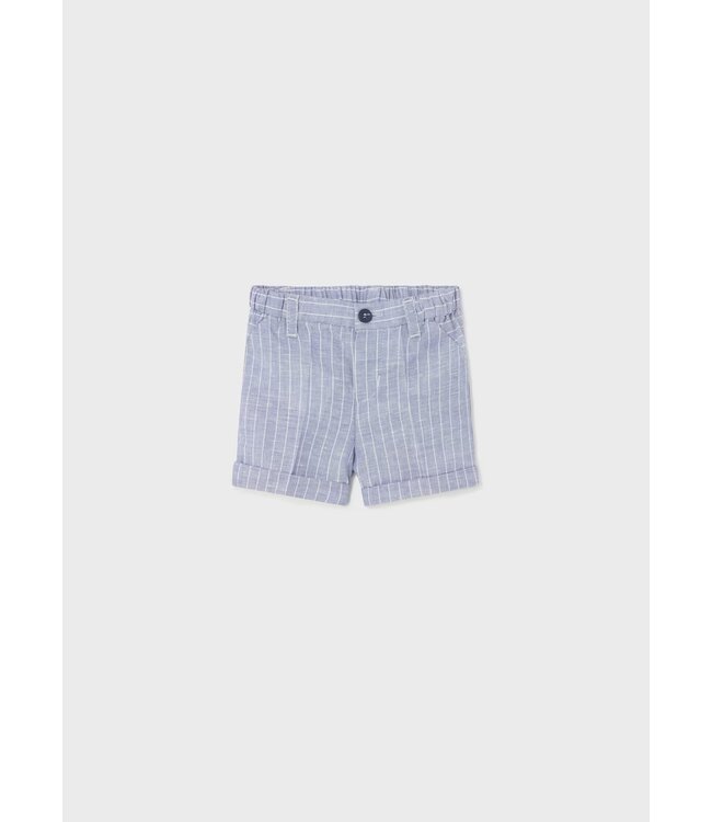 Mayoral Mayoral Striped Linen Short